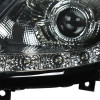 2006-2009 Nissan 350Z SMD LED Light Strip Projector Headlights (Chrome Housing/Smoke Lens)