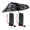 2015-2017 Volkswagen GTI/Golf LED Tail Lights (Matte Black Housing/Clear Lens) 2015-2017 Volkswagen GTI/Golf LED Tail Lights (Matte Black Housing/Clear Lens)