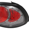 1997-2003 Pontiac Grand Prix Tail Lights (Chrome Housing/Smoked Lens)