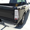 1999-2002 Chevrolet Silverado/ 1999-2006 GMC Sierra LED Tail Lights (Chrome Housing/Clear Lens)