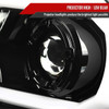 2012-2015 Toyota Tacoma LED C-Bar Projector Headlights (Jet Black Housing/Clear Lens)