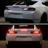 2016-2018 Chevrolet Camaro Sequential LED Tail Lights (Chrome Housing/Red Clear Lens)