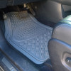 Universal PVC Rubber Floor Mats - 3PC (Gray)