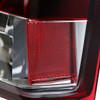 2005-2008 Dodge Charger LED Tail Lights (Chrome Housing/Red Clear Lens)