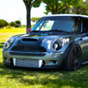 2002-2008 Mini Cooper R50 R53 R52 Single Halo Projector Headlights (Matte Black Housing/Clear Lens)