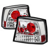 2005-2008 Dodge Charger Tail Lights (Chrome Housing/Clear Lens)