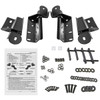 2004-2008 Ford F-150 Super Cab 3" Black Stainless Side Step Nerf Bars