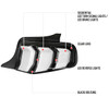 2010-2012 Ford Mustang Sequential LED Tail Lights (Matte Black Housing/Clear Lens)