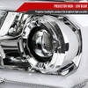 2012-2015 Toyota Tacoma LED C-Bar Projector Headlights (Chrome Housing/Clear Lens)