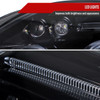 2006-2011 Mitsubishi Eclipse Dual Halo Projector Headlights (Glossy Black Housing/Smoke Lens)