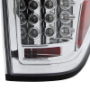 2009-2014 Ford F-150 LED Tail Lights (Chrome Housing/Clear Lens)