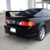 2002-2006 Acura RSX JDM Black Fiber Glass TR Style Rear Spoiler Wing