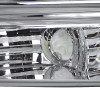 1997-2004 Dodge Dakota/ 1998-2003 Durango Crystal Headlights w/ Amber Reflector (Chrome Housing/Clear Lens)