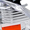1997-2004 Dodge Dakota/ 1998-2003 Durango Crystal Headlights w/ Amber Reflector (Chrome Housing/Clear Lens)