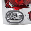 2002-2006 Dodge RAM Retro Style Tail Lights (Chrome Housing/Clear Lens)