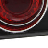 2001-2005 Volkswagen Passat Sedan Tail Lights (Matte Black Housing/Clear Lens)