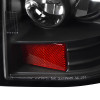 2005-2008 Dodge Magnum Tail Lights (Matte Black Housing/Clear Lens)