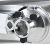 2005-2009 Ford Mustang Factory Style Bumper Lights (Chrome Housing/Clear Lens)