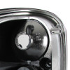 1997-2004 Ford F-150 Flareside Tail Lights (Matte Black Housing/Clear Lens)