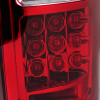 2009-2014 Ford F-150 LED Tail Lights (Chrome Housing/Red Lens)