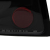 2002-2005 Ford Explorer Tail Lights (Matte Black Housing/Clear Lens)