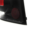 2002-2005 Ford Explorer Tail Lights (Matte Black Housing/Clear Lens)