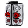 1997-2002 Ford Expedition Tail Lights (Chrome Housing/Clear Lens)
