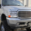 1999-2004 Ford F-250/F-350/F-450/F-550/Excursion Corner Lights (Chrome Housing/Clear Lens)