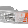 1999-2004 Ford F-250/F-350/F-450/F-550/Excursion Corner Lights (Chrome Housing/Clear Lens)