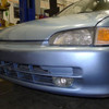 1992-1995 Honda Civic Sedan H3 Fog Lights Kit w/ Switch & Wiring Harness (Chrome Housing/Clear Lens)