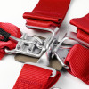 Universal Red 5 Point Latch & Link Racing Seat Belt Safety Harness