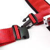 Universal Red 5 Point Latch & Link Racing Seat Belt Safety Harness