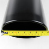 Universal 4" Inlet/8" Outlet Black Stainless Steel Bolt-On Angled Exhaust Tip