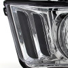 2005-2009 Ford Mustang Factory Style Headlights (Chrome Housing/Clear Lens)