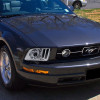 2005-2009 Ford Mustang Factory Style Headlights (Chrome Housing/Clear Lens)