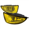 2004-2005 Honda Civic Coupe/Sedan H8 Fog Lights Kit (Chrome Housing/Yellow Lens)