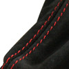 1992-2001 Honda Civic/Del Sol Acura Integra Black Suede JDM Manual Shift Boot w/ Red Stitching