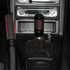 1992-2001 Honda Civic/Del Sol Acura Integra Black Suede JDM Manual Shift Boot w/ Red Stitching