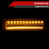 1988-1998 Chevrolet C/K Blazer/Tahoe/Silverado GMC Sierra/Yukon LED Bumper Lights (Chrome Housing/Clear Lens)