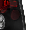 2005-2008 Toyota Tacoma Tail Lights (Matte Black Housing/Clear Lens)