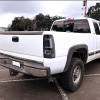 1999-2002 Chevrolet Silverado/ 1999-2006 GMC Sierra LED Tail Lights - G2 (Matte Black Housing/Clear Lens)