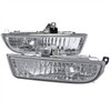 1997-2001 Honda Prelude H3 Fog Lights Kit (Chrome Housing/Yellow Lens)