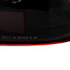 2005-2008 Dodge Magnum Tail Lights (Matte Black Housing/Red Clear Lens)