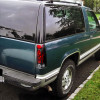 1988-2000 Chevrolet C/K C10/Silverado/Tahoe/Suburban GMC Sierra/Jimmy/Yukon Tail Lights (Matte Black Housing/Clear Lens)