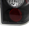 1995-2004 Chevrolet Blazer/S10 GMC Jimmy/Envoy Oldmosbile Bravada Tail Lights (Matte Black Housing/Clear Lens)