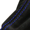 1992-2001 Honda Civic/Del Sol Acura Integra Black Suede JDM Manual Shift Boot w/ Blue Stitching