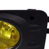 2006-2007 Honda Accord Sedan H11 Fog Lights Kit (Chrome Housing/Yellow Lens)