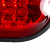 1998-2005 Lexus GS300/GS400/GS430 LED Trunk Lights (Chrome Housing/Red Lens)