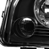 2006-2010 Dodge Charger Factory Style Headlights w/ Corner Lights (Matte Black Housing/Clear Lens)