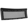 2009-2014 Ford F-150 Glossy Black ABS Rivet Style Grille w/ Stainless Steel Mesh
